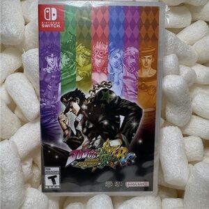Nintendo Switch JoJo's Bizarre Adventure All-Star Battle R - Rainbow Cover